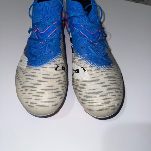 Puma Future 7 Ultimate FG/AG Soccer Cleats Mens 9 Blue White 108423-01 FIFA main image 7